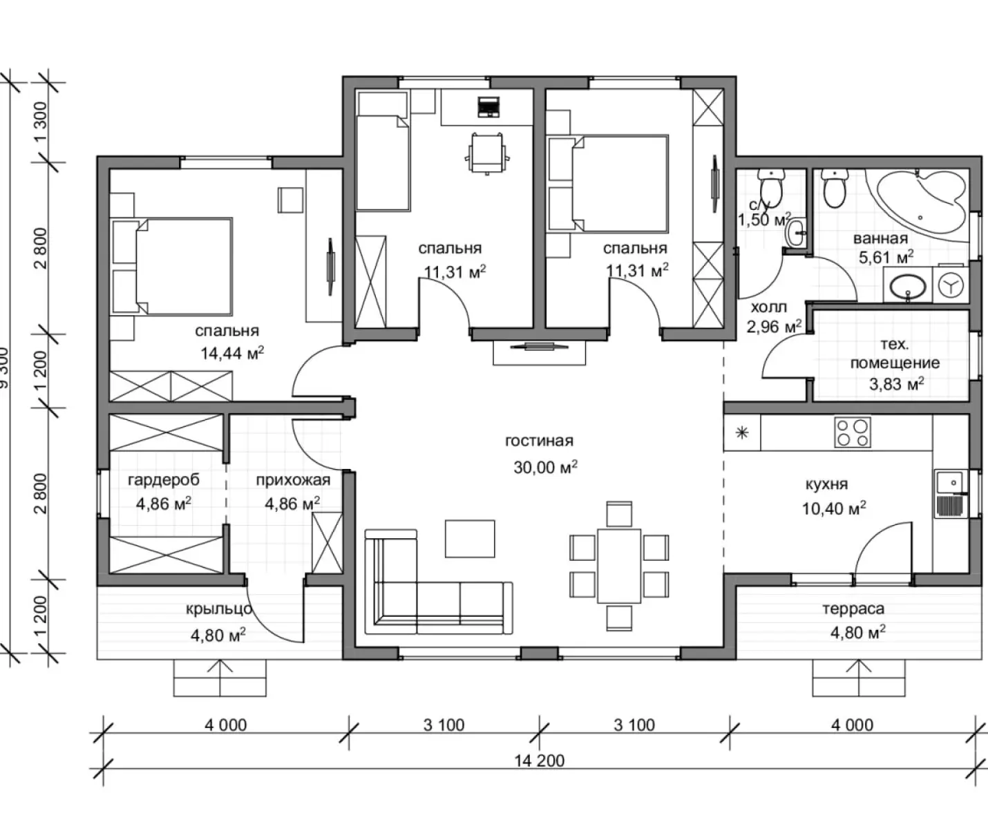 Бирюзовая-2